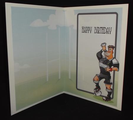 Rugby Dude: Black and White by Allen Bowen
