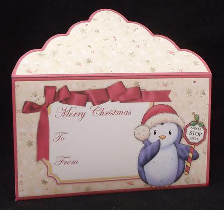 Christmas Money Wallet Santa Stop Here by Allen Bowen