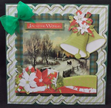 Scallop Topper Christmas Bells 2 Mini Kit by Allen Bowen
