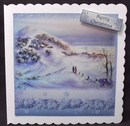 A Watercolour Winters Walk by Allen Bowen
