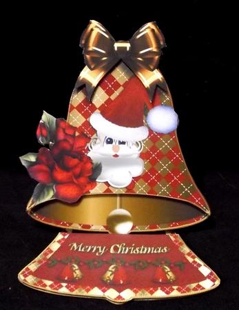 Gold Plaid Bell by Allen Bowen