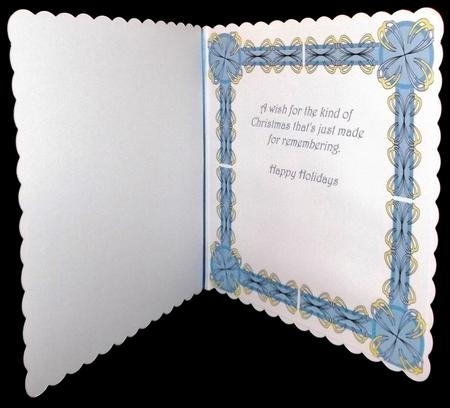 8x8 Christmas Greeting Insert 51 by Allen Bowen