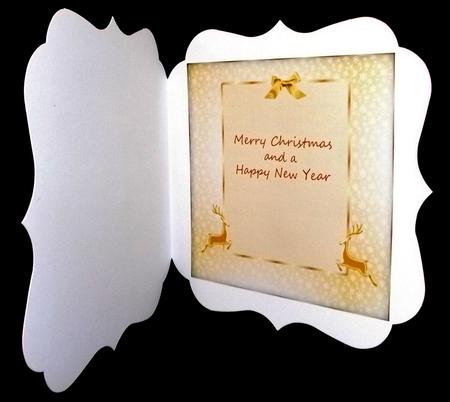 Reindeer on Gold Is by Allen Bowen