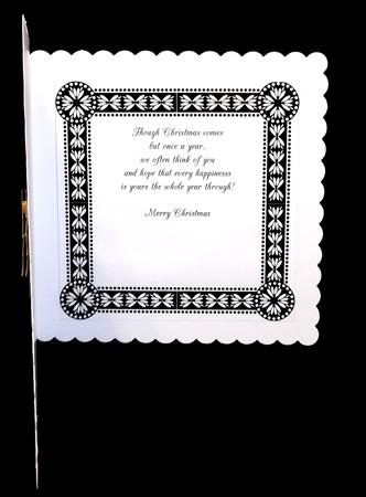 8x8 Christmas Greeting Insert 10 by Allen Bowen
