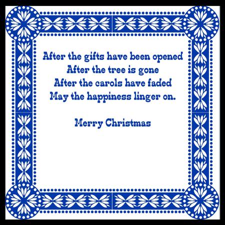 8x8 Christmas Greeting Insert 13 by Allen Bowen