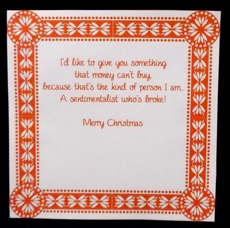 8x8 Christmas Greeting Insert 17 by Allen Bowen