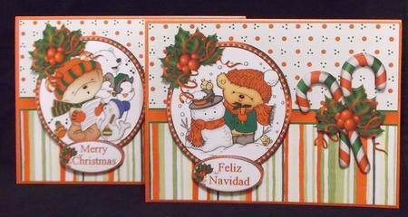 Teds Christmas Choice of Topper Mini Kit by Allen Bowen