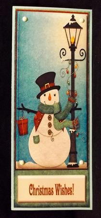 Snowman Christmas Wishes by Allen Bowen