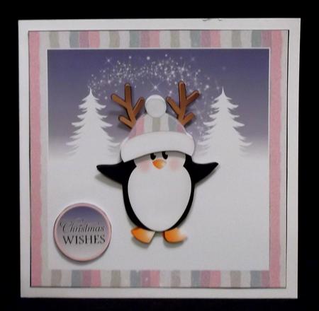 Reindeer Penguin Topper by Allen Bowen