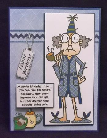 Gus Has Viagra Tea Bags? Quick Card by Allen Bowen