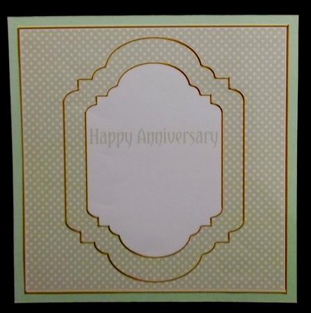 Mgreen Dotty Fancy 7in Square Insert Panel Sheet by Allen Bowen