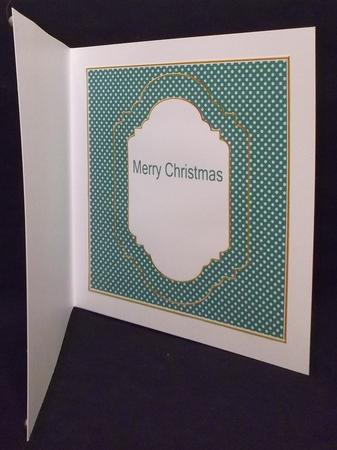 Dgreen Dotty Fancy 7in Square Insert Panel Sheet by Allen Bowen