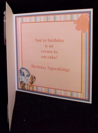 Birthday Squeakings Mini Kit Insert by Allen Bowen