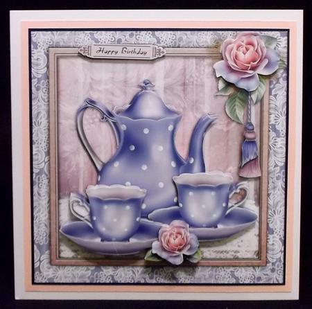 Tea and Flowers Mini Kit by Allen Bowen