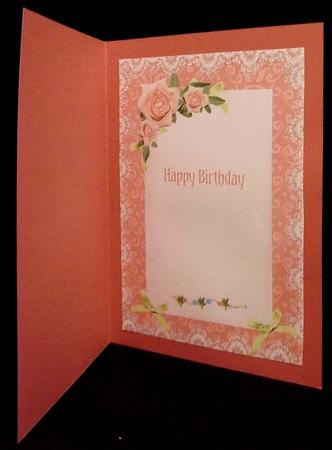 Purfect Princess ~ Pretty Kitten Decoupage Card Topper Inser by Allen Bowen