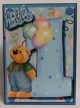 Happy Birthday 1 Today  by Allen Bowen