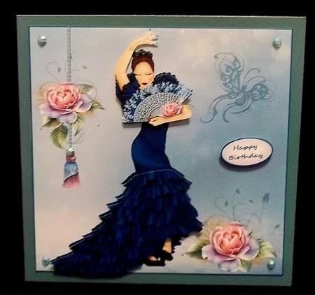 Flamenco Floral by Allen Bowen