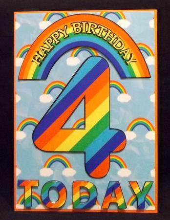 Four Today Rainbows A5 by Allen Bowen