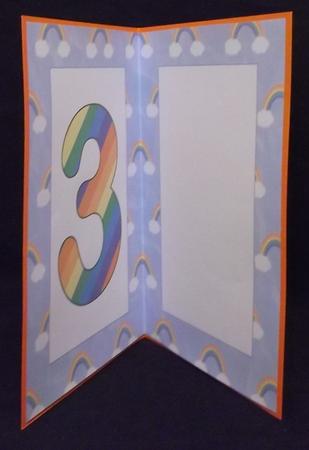 Three Today Rainbows A5 Insert by Allen Bowen