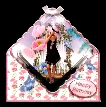 Summer Garden Diamond Pyramid Card Mini Kit by Allen Bowen