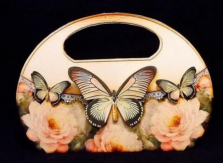 Butterfly Handbagcard 117 by Allen Bowen