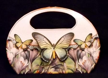 Butterfly Handbagcard 118 by Allen Bowen