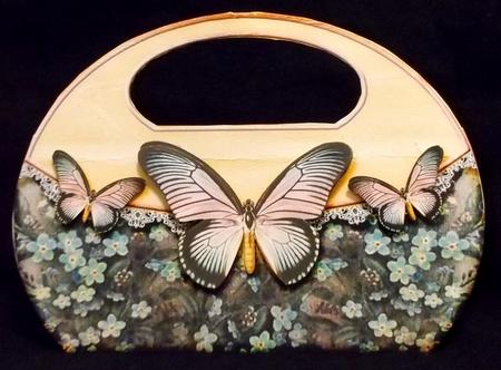 Butterfly Handbagcard 119 by Allen Bowen