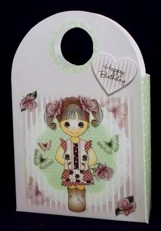 Grace with Rose Large Gift Bag by Allen Bowen