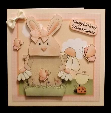 Peeping Bunny Birthday / Spring Mini Kit by Allen Bowen