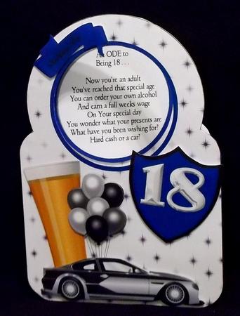 An Ode to Being 18 A4 Kit ***minor Text Alteration Only*** by Allen Bowen