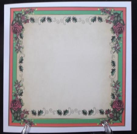 Merry Christmas Blank Insert by Allen Bowen