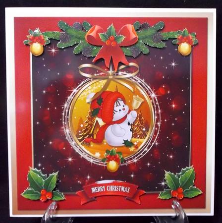 Red Gold Christmas Bumper Kit by Allen Bowen
