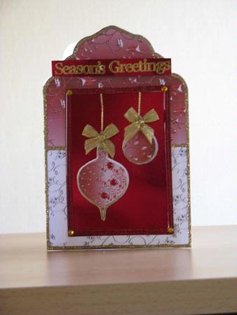 Christmas Baubles by Allison Devine