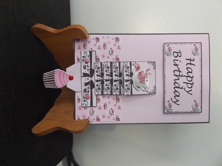 Ladies Teacups Birthday or Get Well Waterfall Kit 1 by Amanda Assenbruck