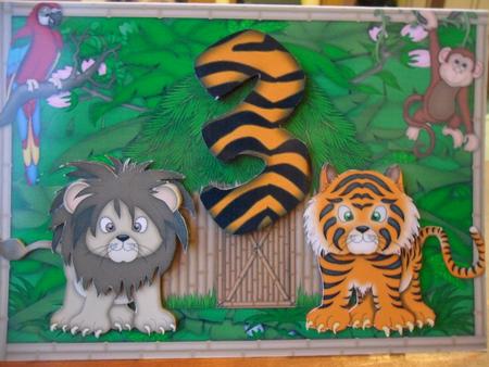 Jungle Birthday 3 by Amanda Dyson