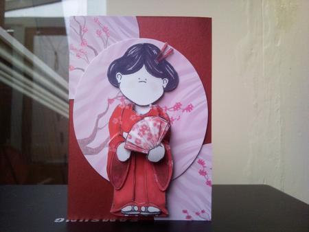 Geisha Doodles by Amanda Seadon