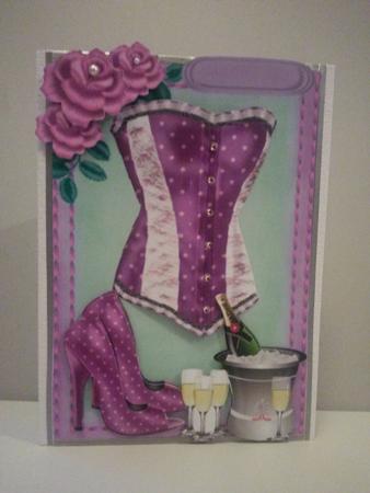 Lovely Ladies Bask and Shoes in Lilac by Amanda Courtney-Harding