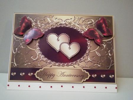 Anniversary/ Wedding/ Valentine's Day Card Front 1 Featured Gallery Photo