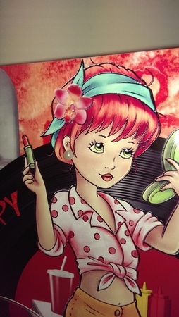 Lippy On. Rock and Roll! by Amandah Allen