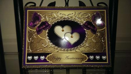 Anniversary/ Wedding/ Valentine's Day Card Front 4 by Amandah Allen