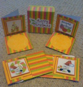Christmas 3x3" Card Gift Set by Ammie Sanders