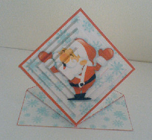 Cute Santa Spring Card Kit by Ammie Sanders