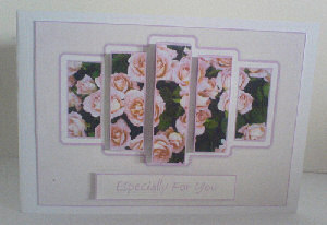 Brand New Floral Pyramid Panel Card Kit by Ammie Sanders
