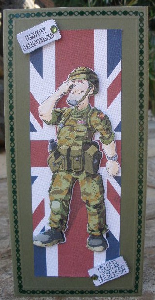 British Army Dude Large Dl by Andrea Chapman