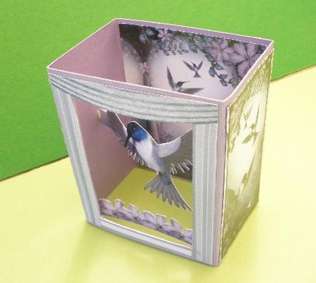Hummingbird Dreams Theatre Card by Andrea Chapman