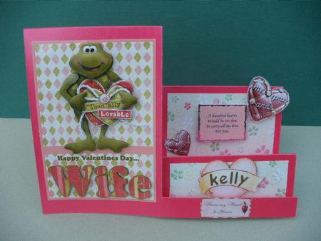 Toadally Yours! Happy Valentines Day Wife by Andrea Chapman