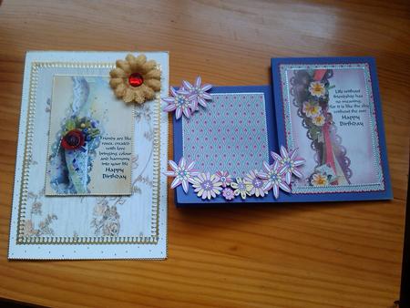 Floral Birthday Toppers by Andrea Chapman