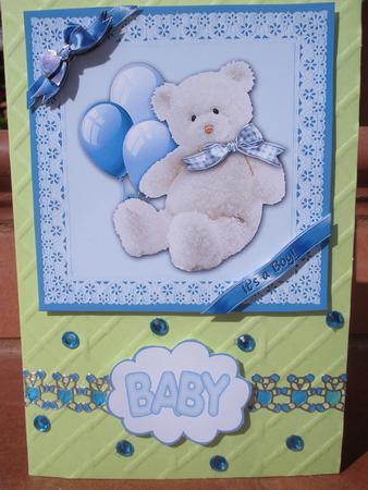 Ribbons and Lace - Baby Boy by Andrea Chapman