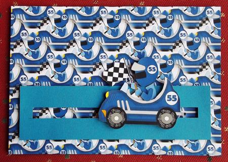 Blue Racer Penny Slider by Andrea Maloney