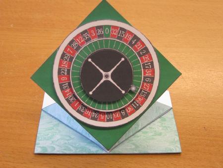 Roulette Wheel Diamond Top by Andrea Maloney